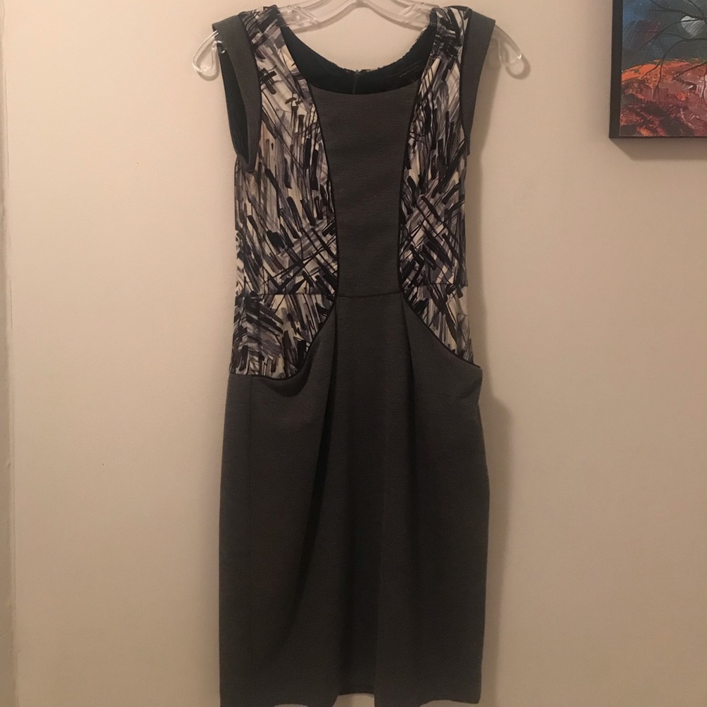 BCBG Max Azaria print sheath